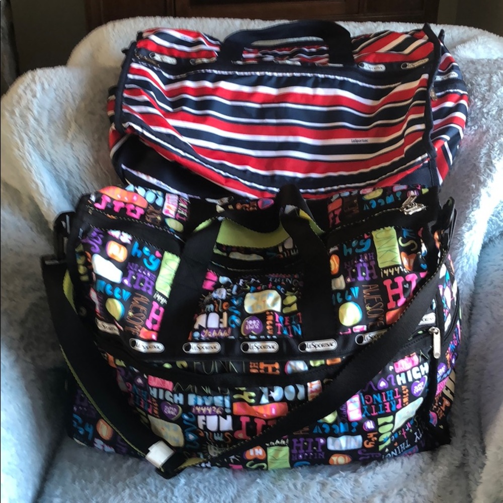 LeSportsac weekender bags